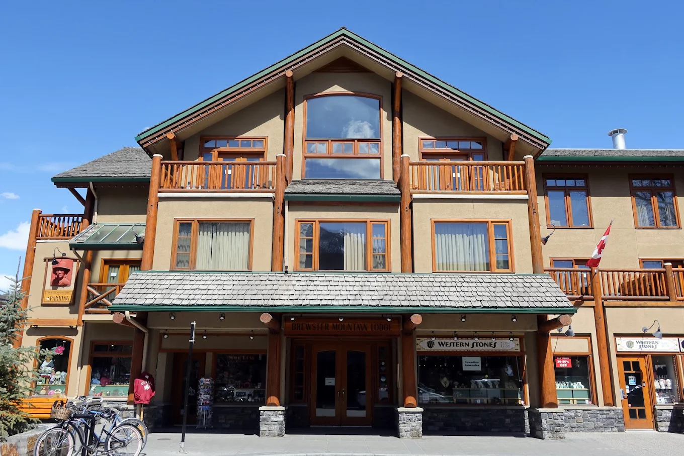 Brewster Mountain Lodge Western mountain-lodge exterior